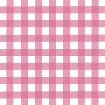checkered pattern pink design