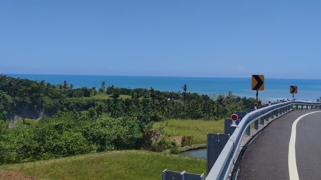 Beautiful scenery along the Yuchang Highway, Fuli Township, Hualien County, Taiwan-