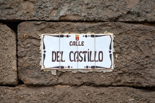 Calle del Castillo in Adeje, Tenerife