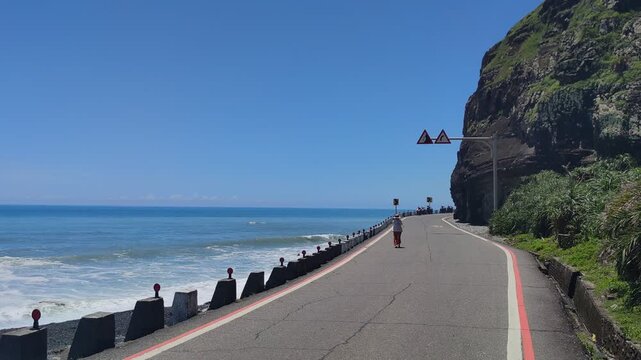The Beautiful scenery of Xuhai Village, Mudan Township, Pingtung County, Taiwan