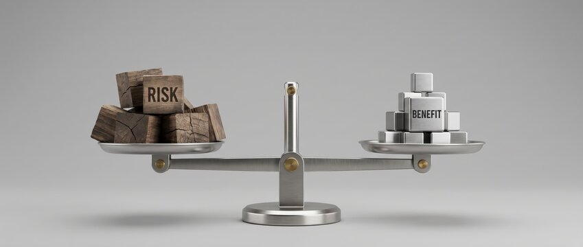 Old Money Versus New Money on a Balanced Scale Representing Financial Comparison.