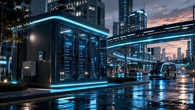 AI-Powered Edge Computing Hub Supporting Autonomous Smart Transportation Infrastructure