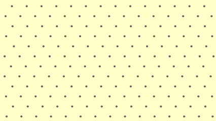 Pale yellow polka dot pattern with minimal seamless texture © umme