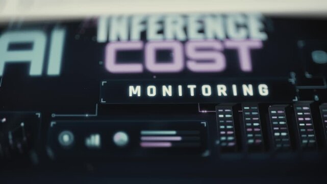 ai inference monitoring dashboard with operational data