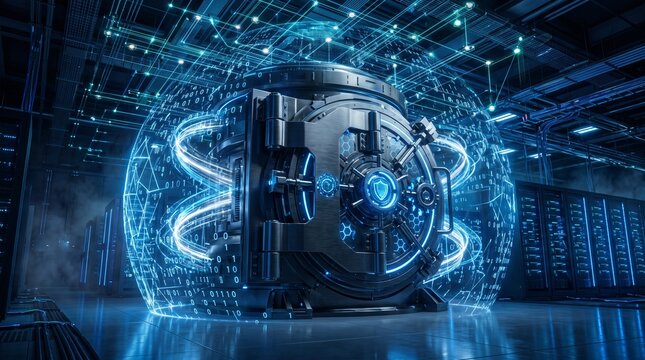 Cybersecurity Data Vault with Digital Encryption Network Technology