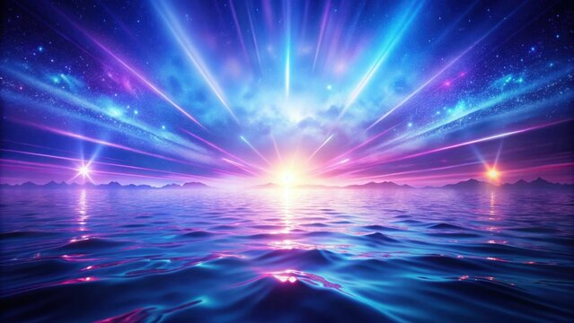 Blue and purple gradient digital background
