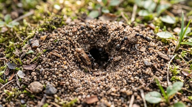 ants in the forest