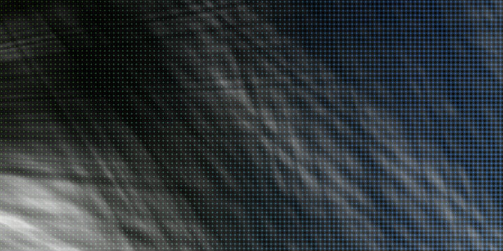 Dark Blue Halftone Grid Texture Background for Futuristic Cyberpunk Graphic Design