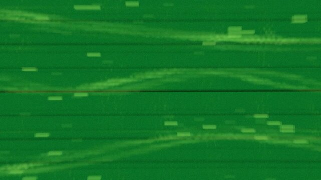 Gold ribbons sliding as blocks growing from frame one, forming dense flow on transparent background