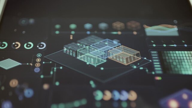 digital twin dashboard maps data center capacity layout