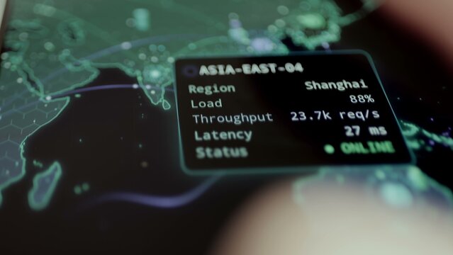 commercial technology still showing asia east 04 shanghai server shows 88 percent load