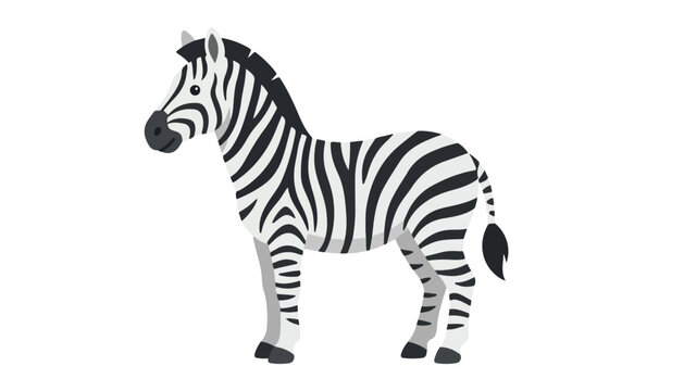 zebra clipart vector illustration