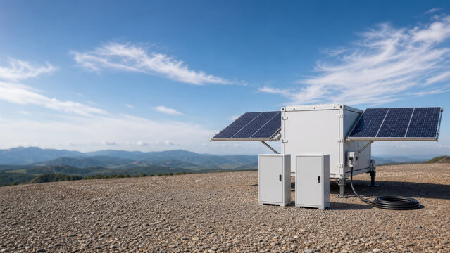 Mobile Emergency Solar Microgrid for Rapid Backup Power with Copy Space