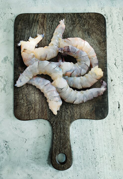 Peeled scampi - Raw