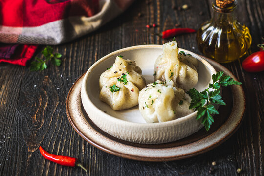 Khinkali (filled dumplings - Georgia)