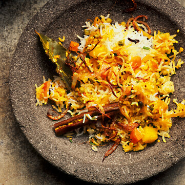 Biryani with vegetables (Asia)