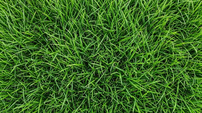 Vibrant Green Grass Texture Background Macro Nature Photography Ideal for Organic Website Banner and Lawn Care Projects.
