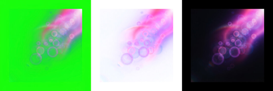 Fluorescent microscopy images show glowing microbial cells with high contrast lighting and circular patterns.
