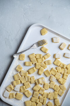 Home made potato gnocchi