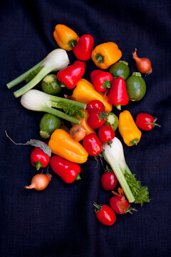 Mini peppers - mini fennel - mini onions and mini zucchini