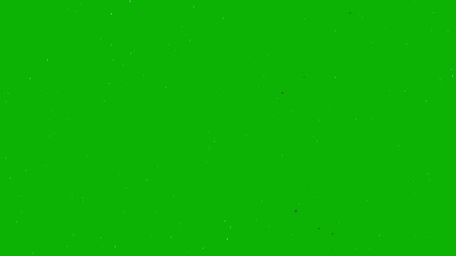 Glowing doodle star glitter burst vfx, 2d cartoon twinkle particle animation, magic sparkles line stars, shining motion overlay on transparent green screen background. 4k