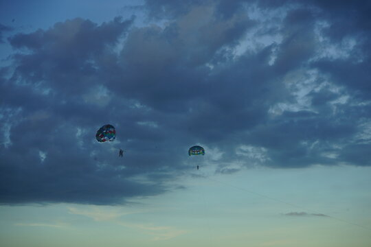 parasailing