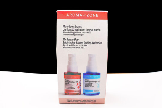 2 flacons de s&eacute;rum de chez Aroma zone