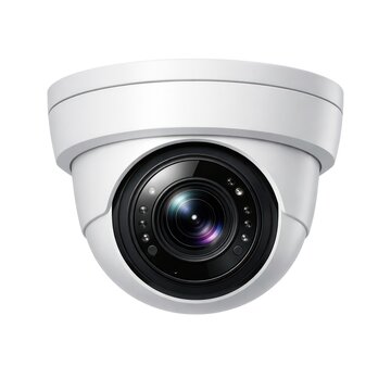 Modern surveillance security camera technology.