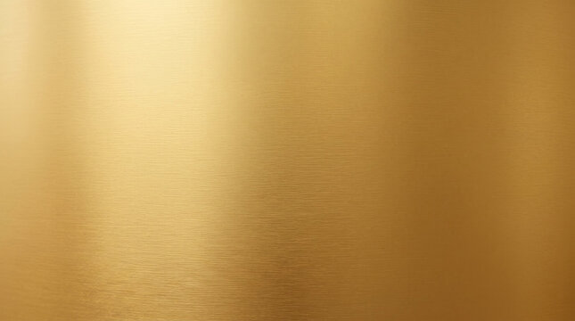 Luxury golden metal texture background with shiny polished brass or gold foil finish