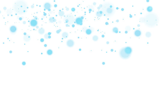 Blue glitter wave abstract illustration. Blue stars dust trail sparkling particles isolated on transparent background. Magic concept. PNG.