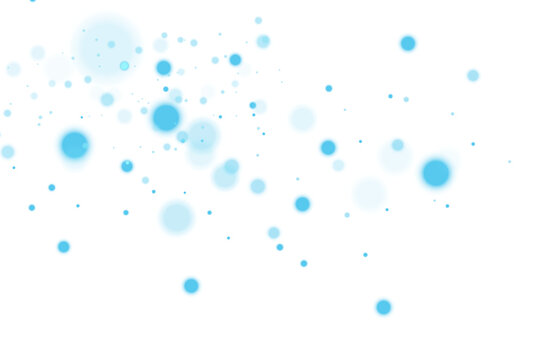 Blue glitter wave abstract illustration. Blue stars dust trail sparkling particles isolated on transparent background. Magic concept. PNG.