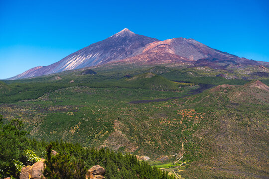 Teide and Pico Viejo volcanoes, Tenerife