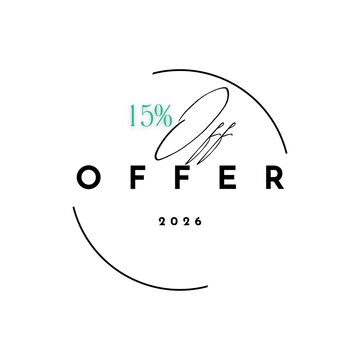 15% Off 15% Discout 15%Offer