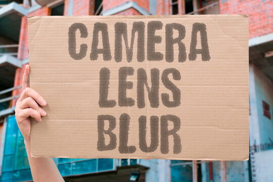 "Camera lens blur" The shot is fuzzy because the glass is smudged. PHOTOGRAPHY. CLARITY. DIRT. CLEAN. SHOT.