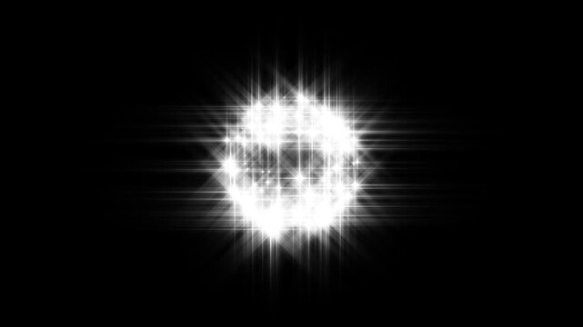 Glitter sparkle shine stars trail burst animation on black background, Luxury glowing white glitter star blast with sparkling magic trail, 2d cartoon doodle sparkle particles.4k loop animation