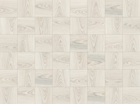 Light wooden parquet floor texture with square pattern