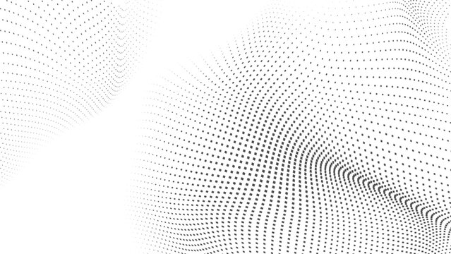 Gray Fading Dash Particle Vector Illustration for Minimal Backgrounds, Technology, Presentations and Modern Web Design