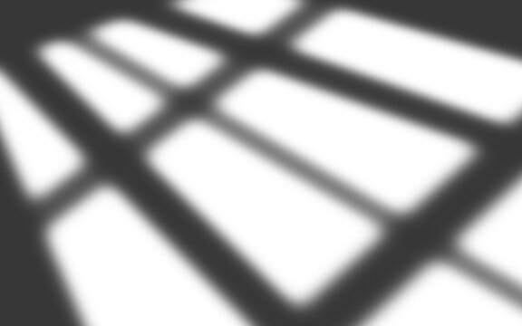 Soft Window Frame Shadow Overlay Effect for Minimalist Product Mockup Background