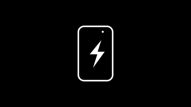 Gray vertical rectangle outline icon, rounded corners, simple frame for mobile device representation or ui element