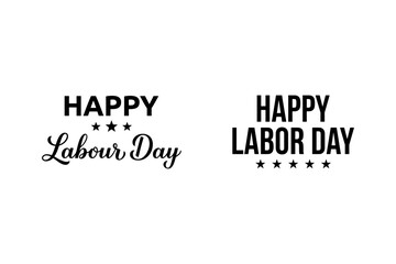 Obraz premium Happy Labor Day Vector Design