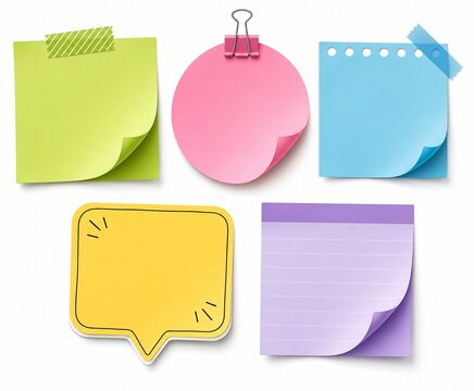 Pastel geometric shapes and abstract in flat pastel colors
