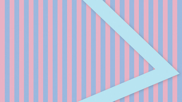 A soft pastel composition combines pink and blue vertical lines with a bold diagonal chevron, creating a calm modern backdrop for websites, branding, packaging, or editorial layouts.