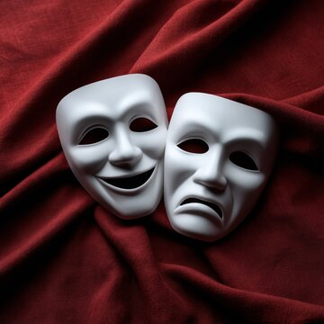 Emotions captured through the art of theatrical masks