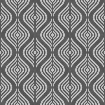 Seamless repeating ogee arch pattern in grey tones with seamless repeating geometric abstract background monochrome wallpaper tileable ornamental decorative backdrop wrapping minimalist