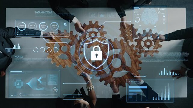Collaborative Analysis of Data Security with Interactive Gears and Innovative Technology in a Modern Office Environment. Entropy.