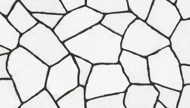 Abstract stone wall pattern with irregular geometric shapes.