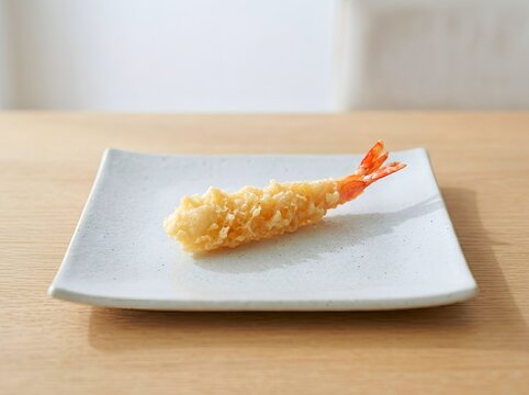 Crispy Japanese Ebi Tempura. Deep Fried Prawns. For Japanese cuisine, menu designs, and culinary concepts