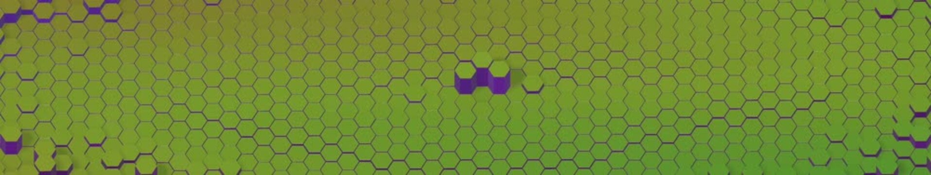Pillar Dynamics Geometric Long Continuous Hexagonal Prisms