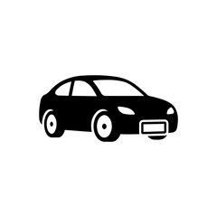 Fototapeta premium Compact Car Icon