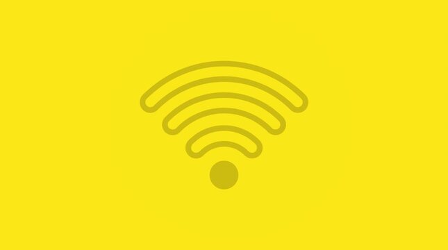 WiFi Connectivity Signal Icon Animation